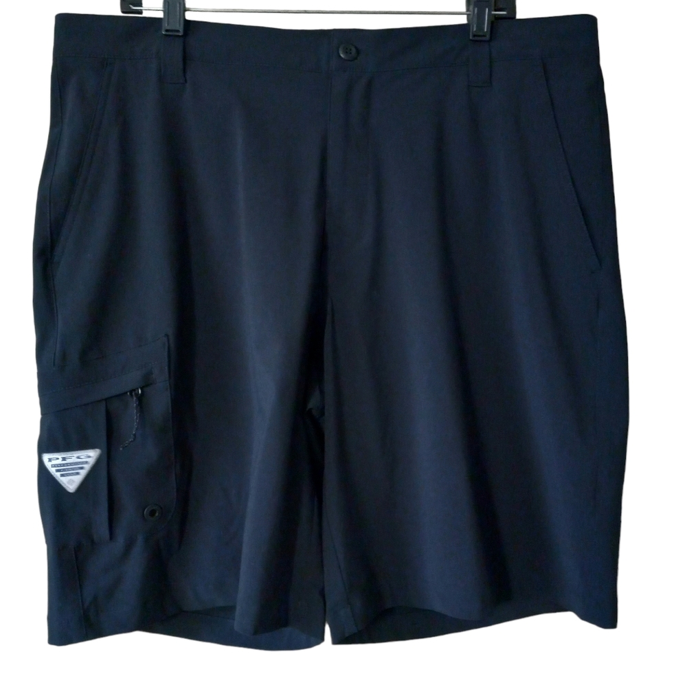 Columbia Performance Fishing Gear shorts size 28 with 10in inseam 5 pockets - Picture 3 of 9